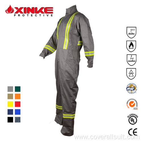 Fireproof safety mining coverall Welding protective coverall